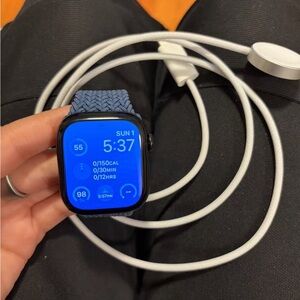 Apple Smartwatch with Navy Band
